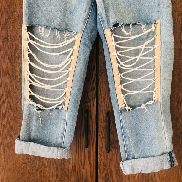 CarMar Los Angeles 25 Limited Edition Lace Up Design Jeans - Picture 4 of 9